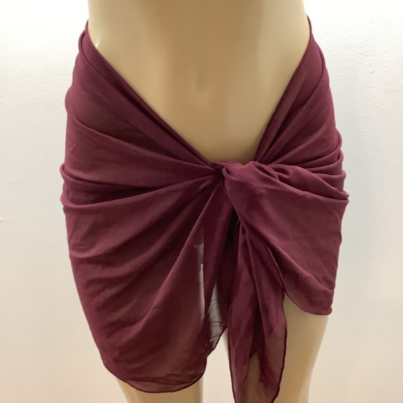 Zuliana Bundle of 2 Mesh Sarong Skirts Made in USA. New With Tags - Picture 5 of 7